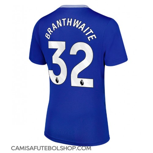 Camisa de time de futebol Everton Jarrad Branthwaite #32 Replicas 1º Equipamento Feminina 2024-25 Manga Curta